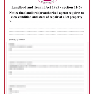 routine inspection template grl landlord association rent rate increase letter