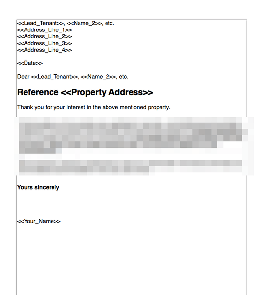 unsuccessful application rejection letter grl landlord association