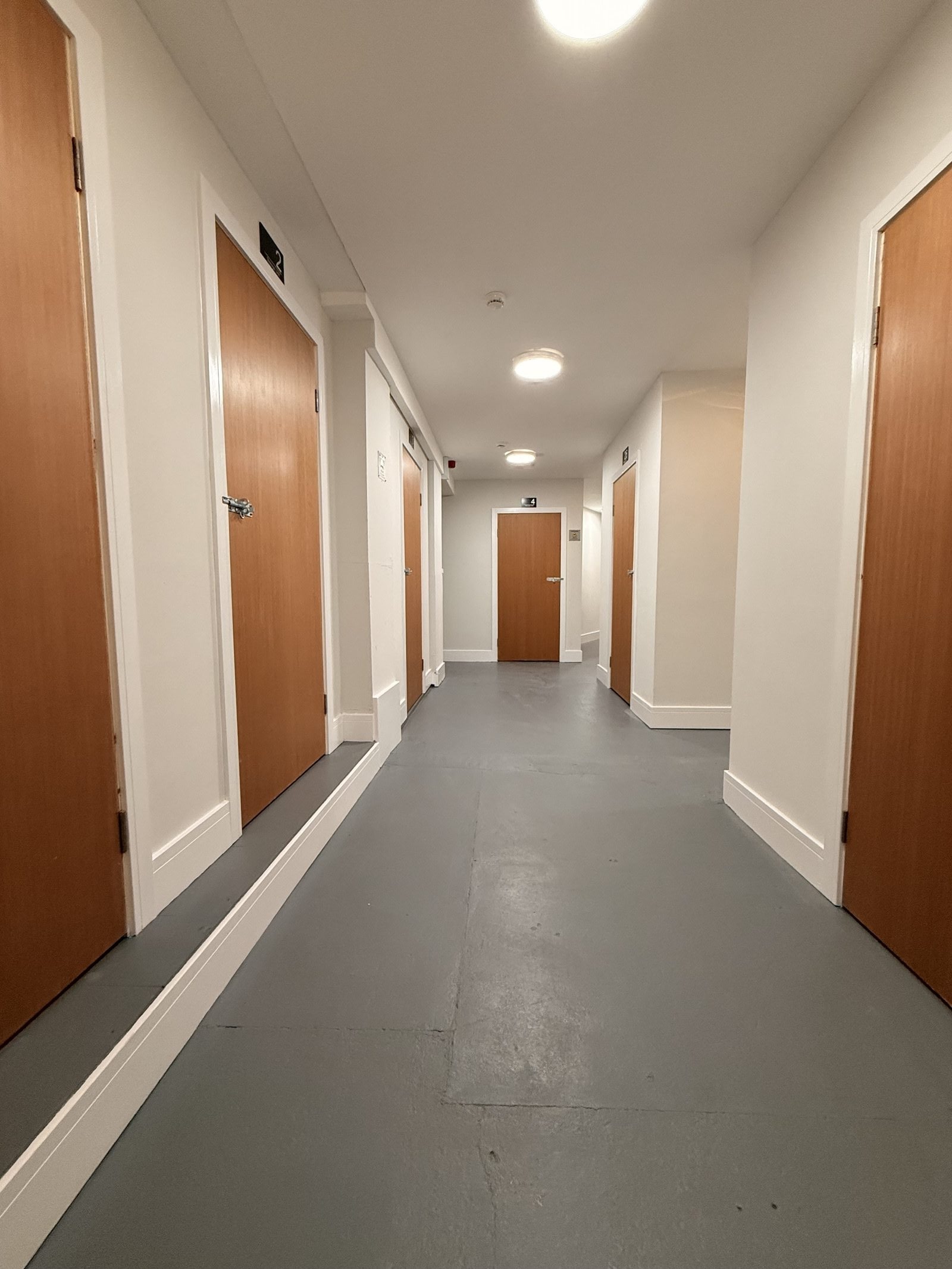 Storage corridor – bright and clean