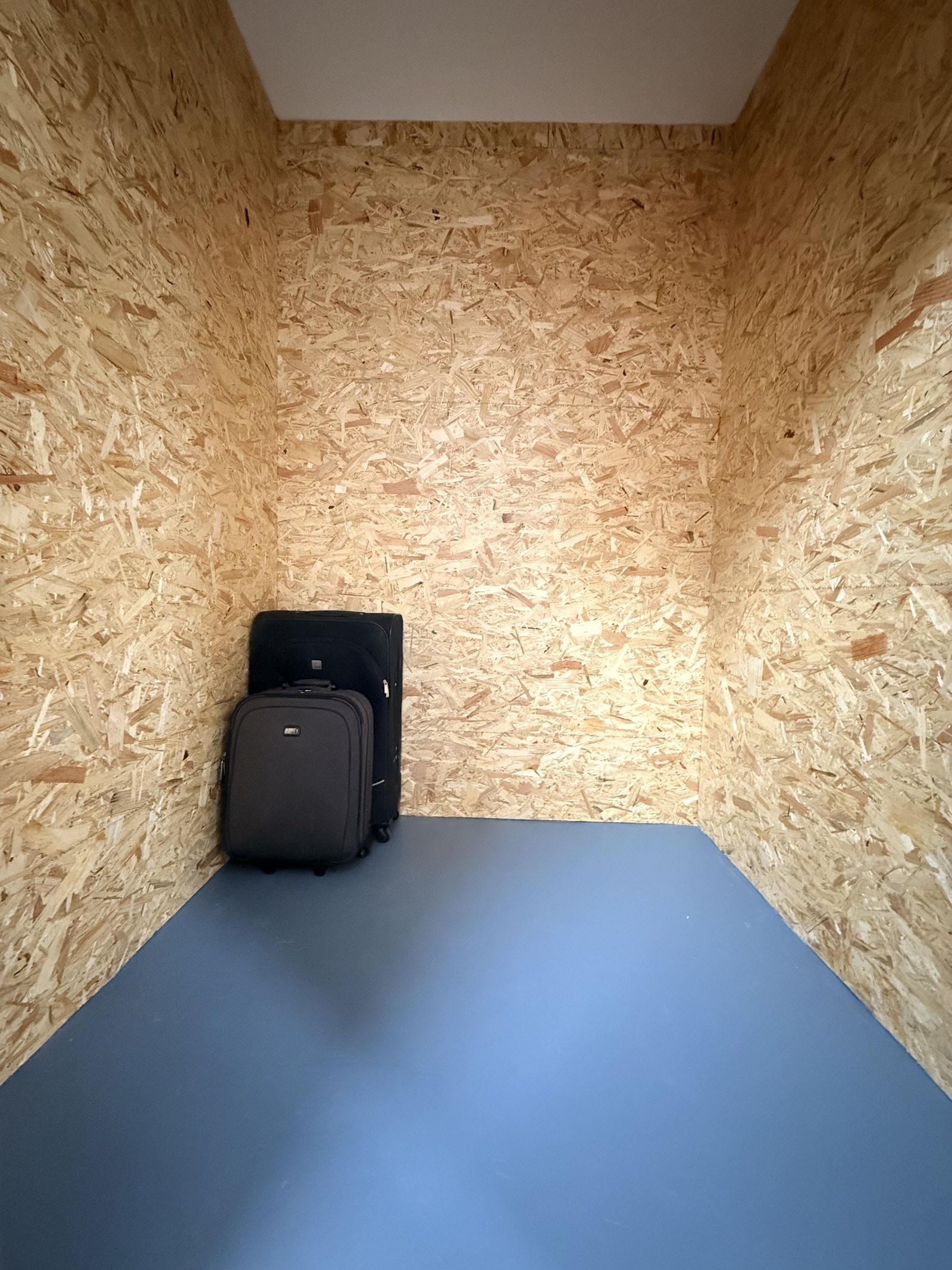 Empty storage unit ready to rent