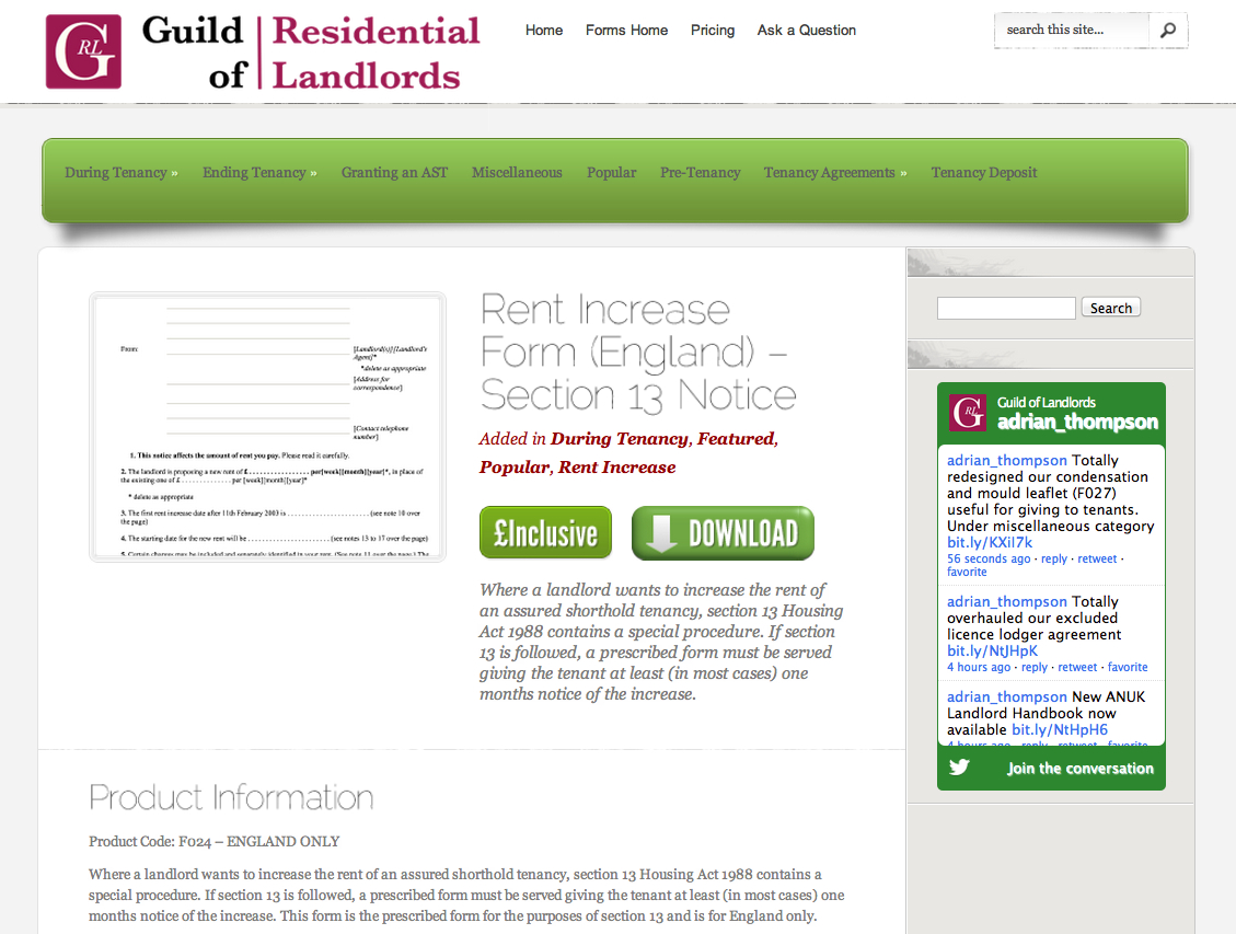 coming soon new landlord forms letters and templates section rent increase letters