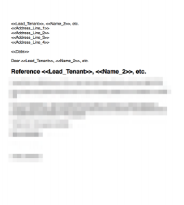 Welcome to Your New Property Letter