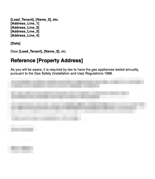 gas safety inspection specific