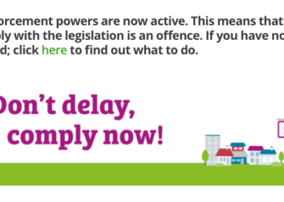 Rent Smart Wales Secures First Conviction