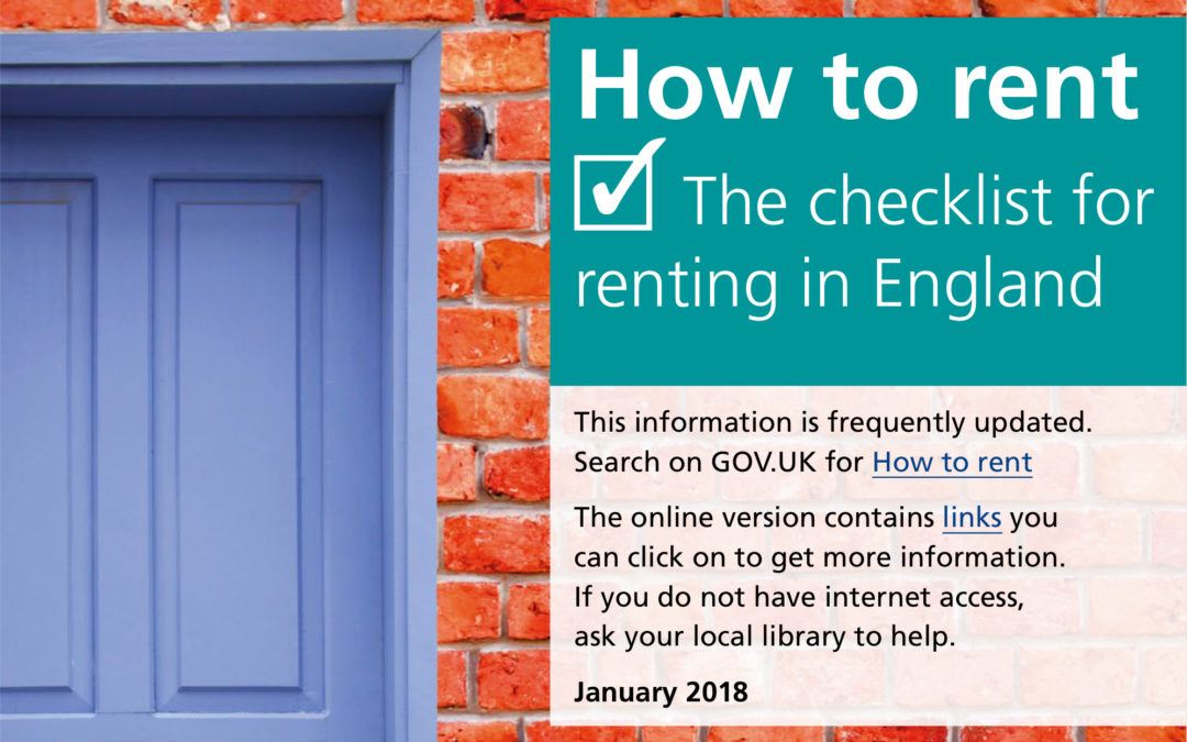 New How to Rent Guide Published – January 2018