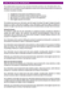 GDPR Privacy Notice for Tenancy Agreement
