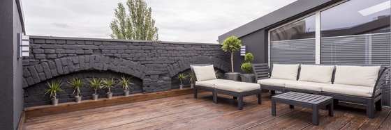 Tenants willing to pay more for a roof terrace