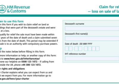 Claiming an IHT Refund if Your Property Price Has Dropped