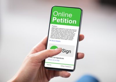 Petition Protests Urge More Financial Help for Landlords and Tenants
