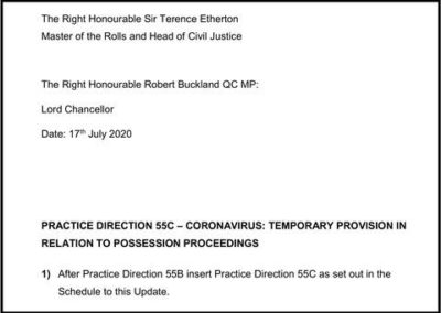 Possession Rules After Suspension Published