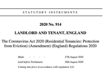 Six Months Notice Rules and New Form 6A For England Published