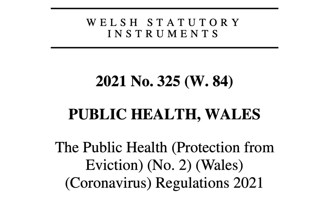 Wales bailiff evictions and increased notices to be extended