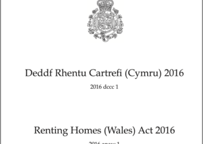 Renting Homes (Wales) Act Commencement