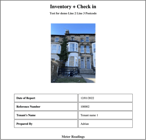 Launch of New Inventory (Schedule of Condition) Creator
