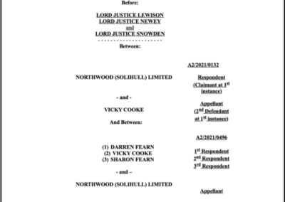Company Signing – Northwood Case